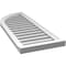 Ekena Millwork Quarter Round Top Left Surface Mount PVC Gable Vent w/ 2"W x 2"P Brickmould Sill Frame, 16"W x 42"H GVPQL16X4203SF - alternate 4